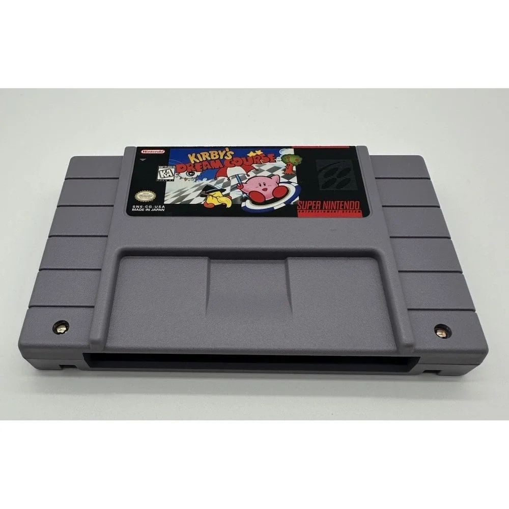 KIRBY'S DREAM COURSE SNES CIB COMPLETE TESTED AUTHENTIC EXCELLENT CONDITION